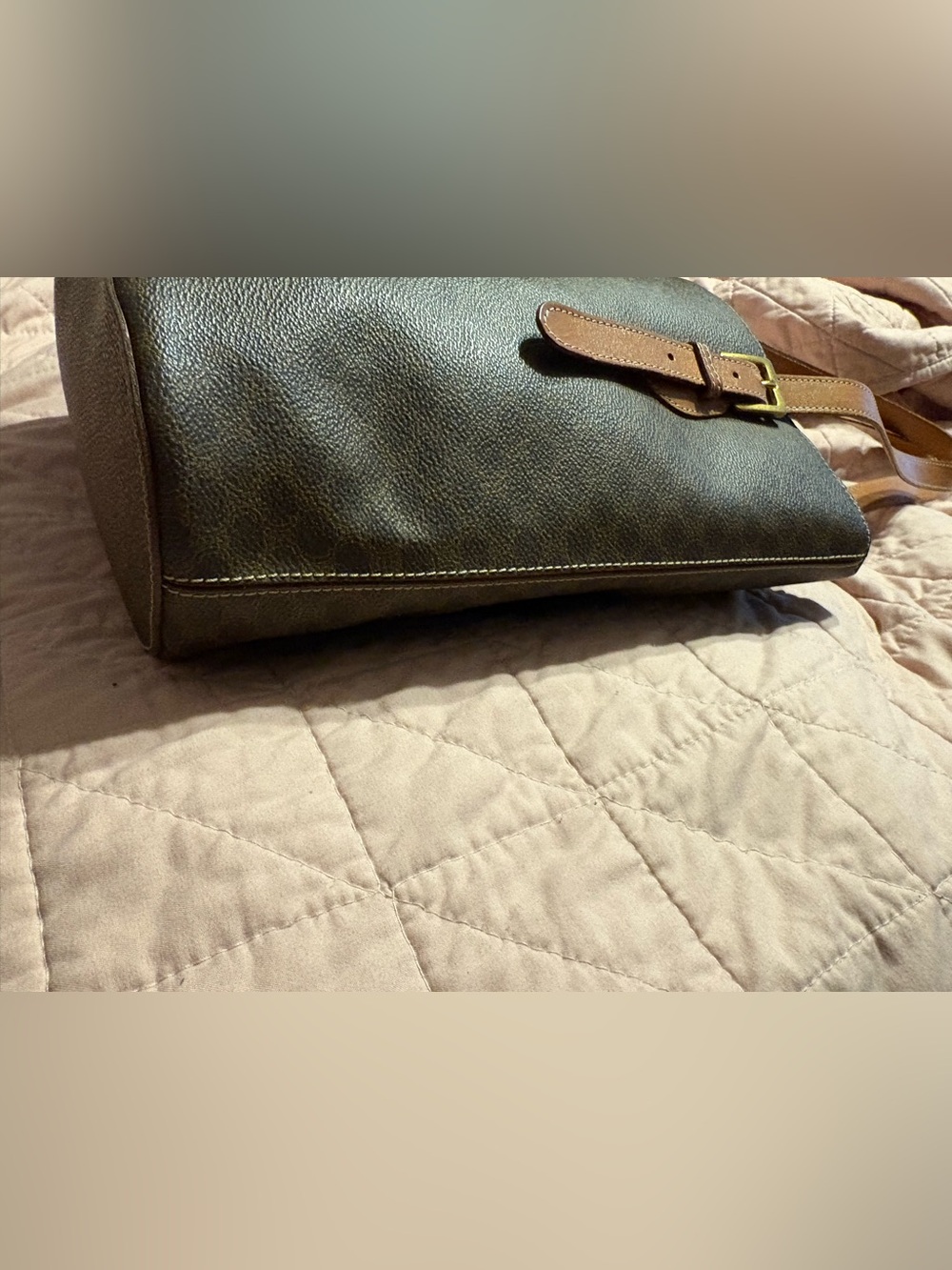Auth. Vintage 1996 Céline Macadam Bucket Tote Shoulder Bag In Classic Monogram - Picture 7 of 16